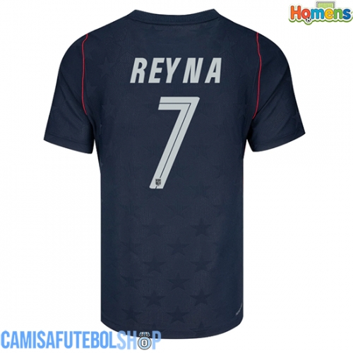 Camisa de time de futebol Estados Unidos Giovanni Reyna #7 Replicas 2º Equipamento Mundo 2026 Manga Curta
